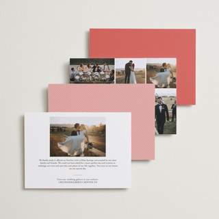 This is a cayenne wedding announcements with standard by Susan Brown called always printing on recycled smooth signature in standard