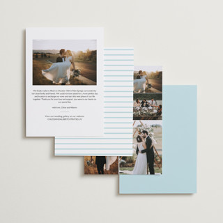 This is a sky wedding announcements with standard by SimpleTe Design called romantic frame printing on recycled smooth signature in standard