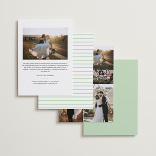 This is a leaf wedding announcements with standard by SimpleTe Design called romantic frame printing on recycled smooth signature in standard