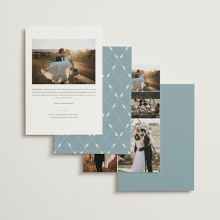 This is a soft cerulean wedding announcements with standard by Paige Rothhaar called fireflies printing on signature in standard