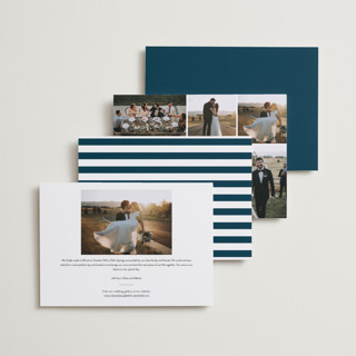 This is a midnight wedding announcements with standard by Kimberly FitzSimons called offbeat printing on recycled smooth signature in standard