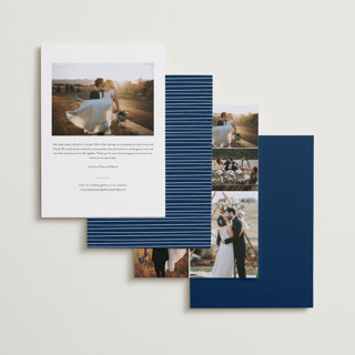This is a navy wedding announcements with standard by Susan Asbill called our gallery printing on recycled smooth signature in standard