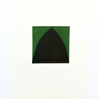 This is a multicolorassorted-colors original art by Dana Williamowsky called black leaf in standard