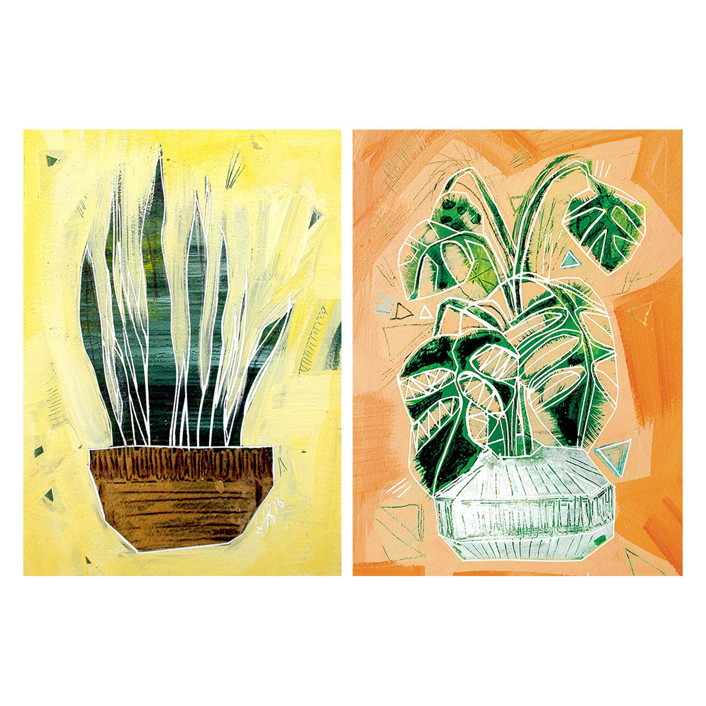Plant Print Set