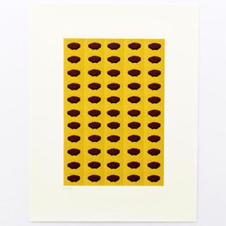 This is a multicolorassorted-colors original art by Dana Williamowsky called chocolate 2 in standard