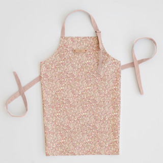 This is a tan aprons by Michelle Fifis called animal dots in standard