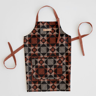 This is a rust aprons by Alethea and Ruth called sketched quilt in standard
