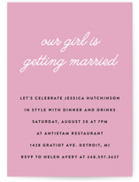 bachelorette party invitations minted bachelorette invites