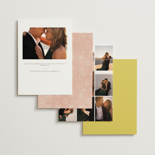 This is a island citrus bachelorette party invitations with standard by Pixel and Hank called coastal drift printing on signature in standard