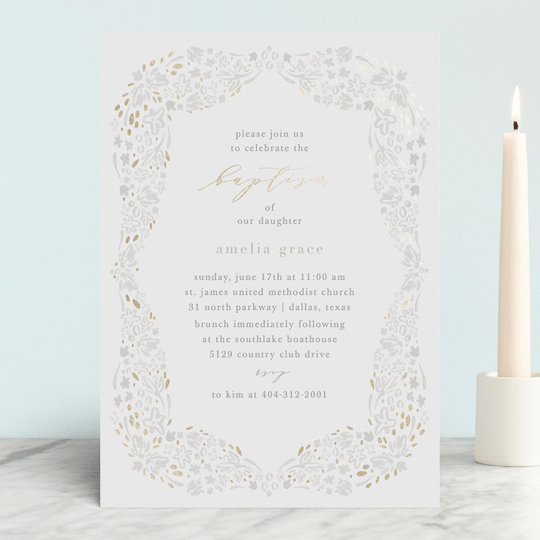 Baptism Floral