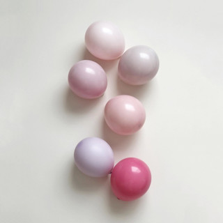 This is a multicolorassorted-colors party decorations by PopFestCo called strawberry jelly balloon garland luxury kit (10-12ft) in standard