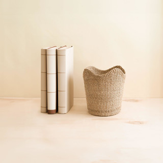 This is a natural accent pieces by LIKHA called natural small scallop basket in standard