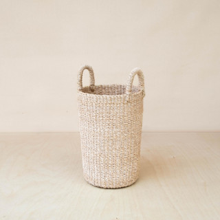 This is a natural accent pieces by LIKHA called natural cylinder vase basket in standard