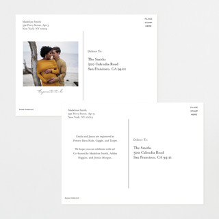 This is a rose baby shower postcards with standard by Ashley DeMeyere called blooming brunch printing on signature in postcard