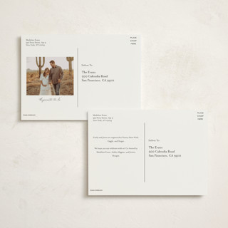 This is a sand baby shower postcards with standard by frau brandt called forest baby shower printing on signature in postcard