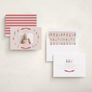 This is a candy cane babys first christmas with standard by Teju Reval called festive dreams printing on recycled smooth signature in standard