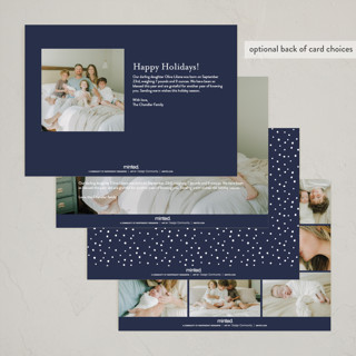 This is a blueberry babys first christmas with standard by Sarah Brown called merriest little christmas printing on recycled smooth signature in standard