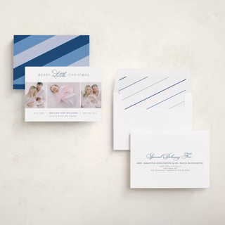 This is a flurry babys first christmas with standard by Jen Banks called christmas baby printing on recycled smooth signature in standard