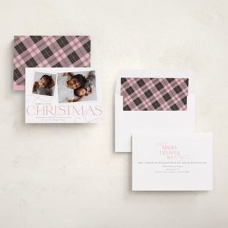 This is a ballerina babys first christmas with standard by Sarah Brown called little addition printing on recycled smooth signature in standard
