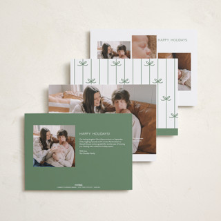 This is a sage babys first christmas with standard by Alethea and Ruth called best gift ever bow printing on recycled smooth signature in standard