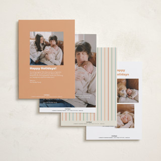 This is a peachy babys first christmas with standard by Ellen Schlegelmilch called the best thing printing on recycled smooth signature in standard