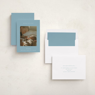 This is a sky babys first christmas with standard by Blustery August called more to love printing on recycled smooth signature in standard