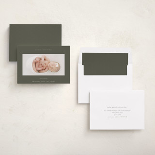 This is a serenity babys first christmas with standard by Blustery August called more to love printing on recycled smooth signature in standard