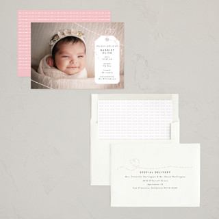 This is a candy babys first christmas with standard by Hudson meet Rose called best gift printing on recycled smooth signature in standard