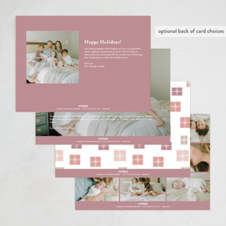 This is a blush babys first christmas with standard by Maja Cunningham called christmas special printing on recycled smooth signature in standard