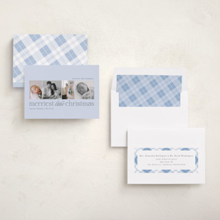 This is a frost babys first christmas with standard by Sarah Brown called little merriest printing on recycled smooth signature in standard