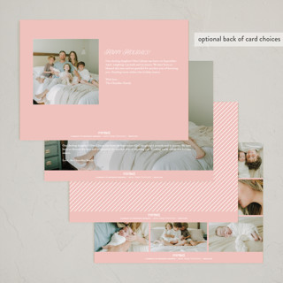 This is a petal babys first christmas with standard by Sarah Brown called extra printing on recycled smooth signature in standard