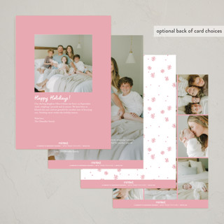 This is a winter rose babys first christmas with standard by Lissabeth Anglin called baby's first printing on recycled smooth signature in standard