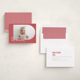 This is a apple babys first christmas with standard by Deynaaz Daraei called viola printing on recycled smooth signature in standard