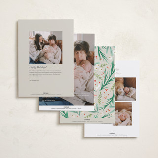 This is a berry babys first christmas with standard by Alethea and Ruth called first christmas wreath printing on recycled smooth signature in standard