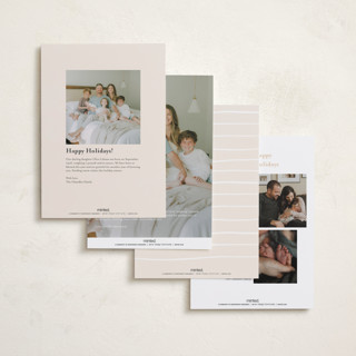 This is a snowflake babys first christmas with standard by Julie Murray called new little one printing on recycled smooth signature in standard