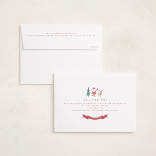 This is a candy cane babys first christmas with standard by Teju Reval called festive dreams printing on recycled smooth signature in standard