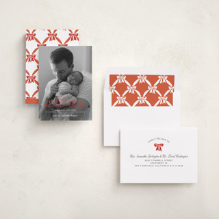 This is a berry babys first christmas with standard by Karen Glenn called little things printing on recycled smooth signature in standard