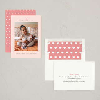 This is a gumdrop babys first christmas with standard by Adelyn T. called a new little christmas printing on recycled smooth signature in standard