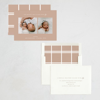 This is a rose babys first christmas with standard by Blustery August called filled with joy printing on recycled smooth signature in standard