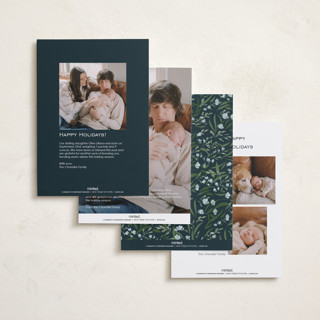 This is a winter babys first christmas with standard by Erin L. Wilson called aurelia printing on recycled smooth signature in standard