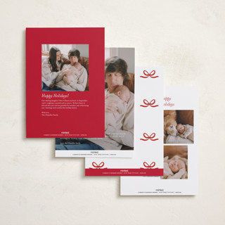 This is a cherry babys first christmas with standard by Nicoletta Savod called our blessed gift printing on recycled smooth signature in standard