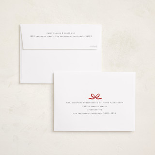 This is a cherry babys first christmas with standard by Nicoletta Savod called our blessed gift printing on recycled smooth signature in standard