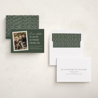 This is a pine babys first christmas with standard by Heather Schertzer called new addition printing on recycled smooth signature in standard
