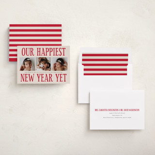This is a raspberry pie babys first christmas with standard by Corinne Malesic called something kind of wonderful printing on recycled smooth signature in standard