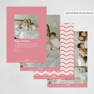 This is a rosy cheeks babys first christmas with standard by Oscar and Emma - Karly Depew called retro printing on recycled smooth signature in standard