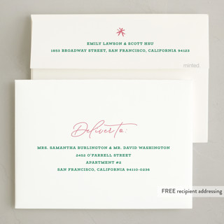 This is a candy babys first christmas with standard by fatfatin called ribbons and joy printing on recycled smooth signature in standard