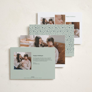 This is a spruce babys first christmas with standard by Heather Schertzer called more cheer printing on recycled smooth signature in standard