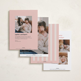 This is a berry babys first christmas with standard by Vivian Yiwing called extra printing on recycled smooth signature in standard