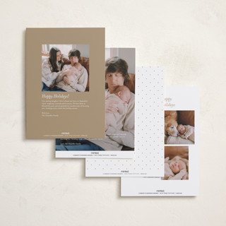 This is a snow babys first christmas with standard by Angela Garrick called more love printing on recycled smooth signature in standard