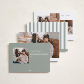 This is a sugar babys first christmas with standard by Jenna Holcomb called our merry little christmas printing on recycled smooth signature in grand